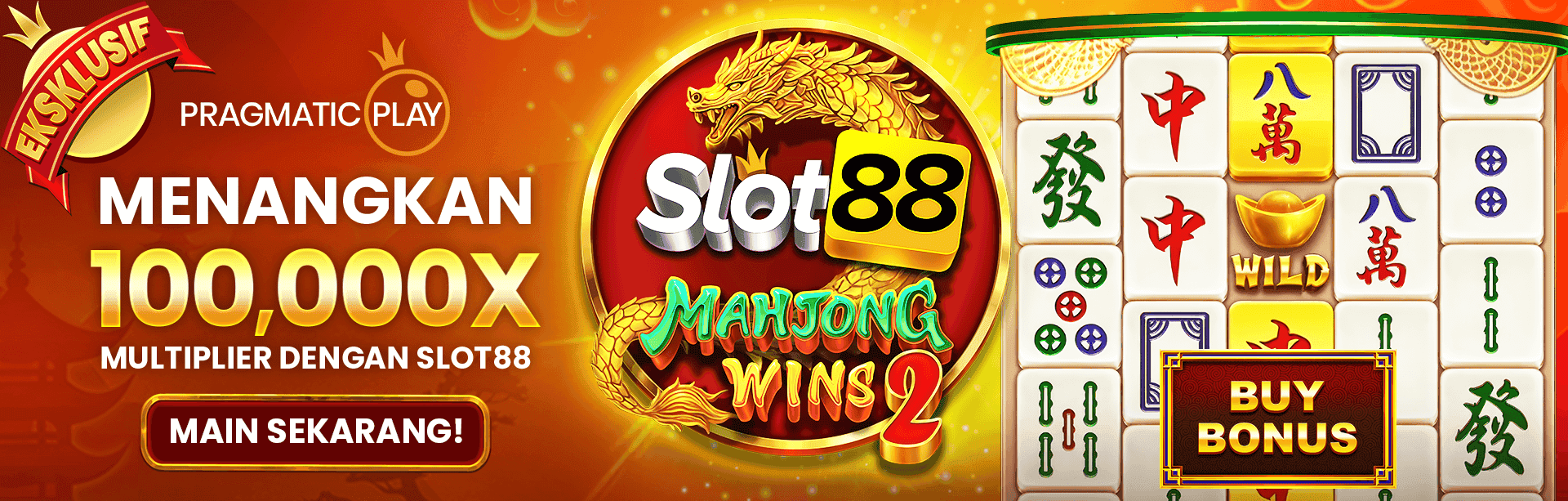 Slot777 X PP - Slot777 MAHJONG WINS 2 GAME PROMO BANNER